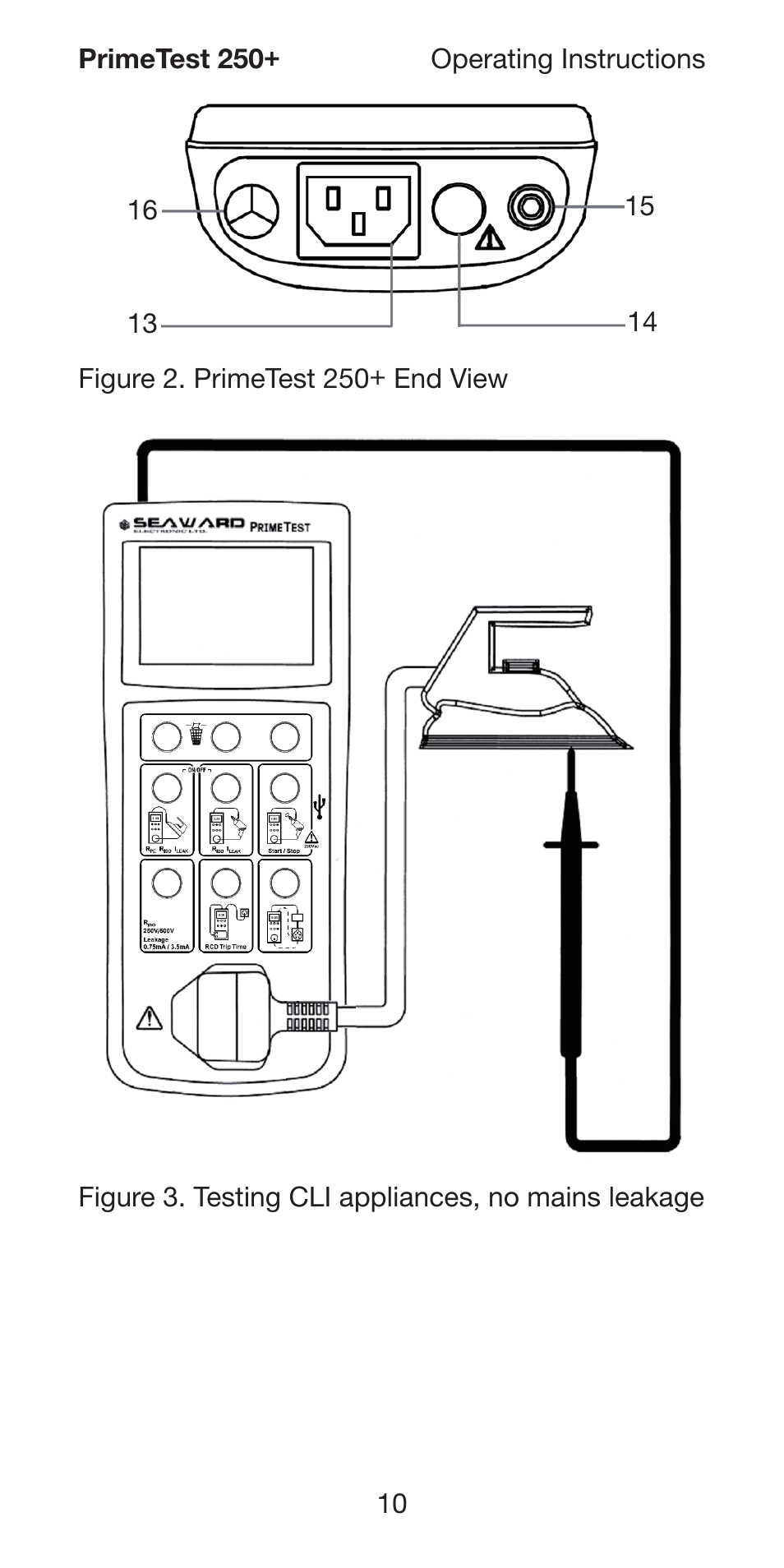 Seaward 250 PrimeTest User Manual | Page 12 / 48