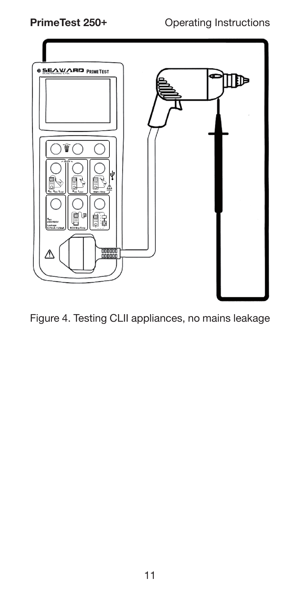 Seaward 250 PrimeTest User Manual | Page 13 / 48