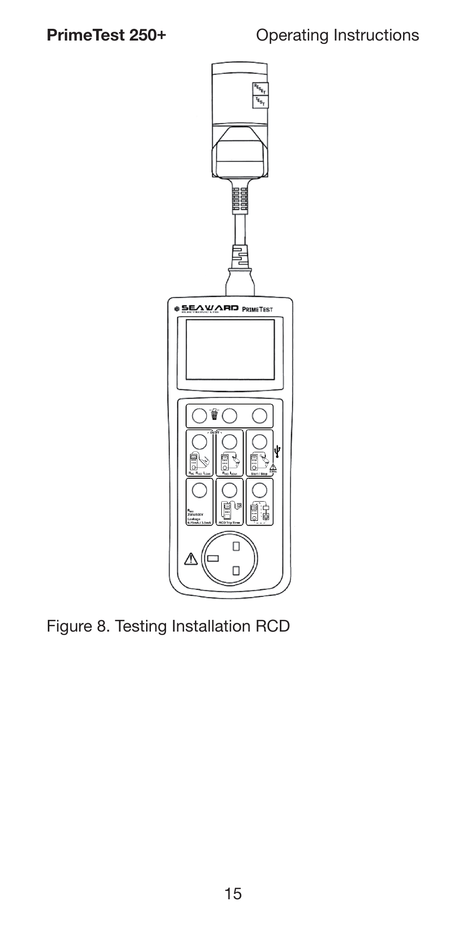 Seaward 250 PrimeTest User Manual | Page 17 / 48