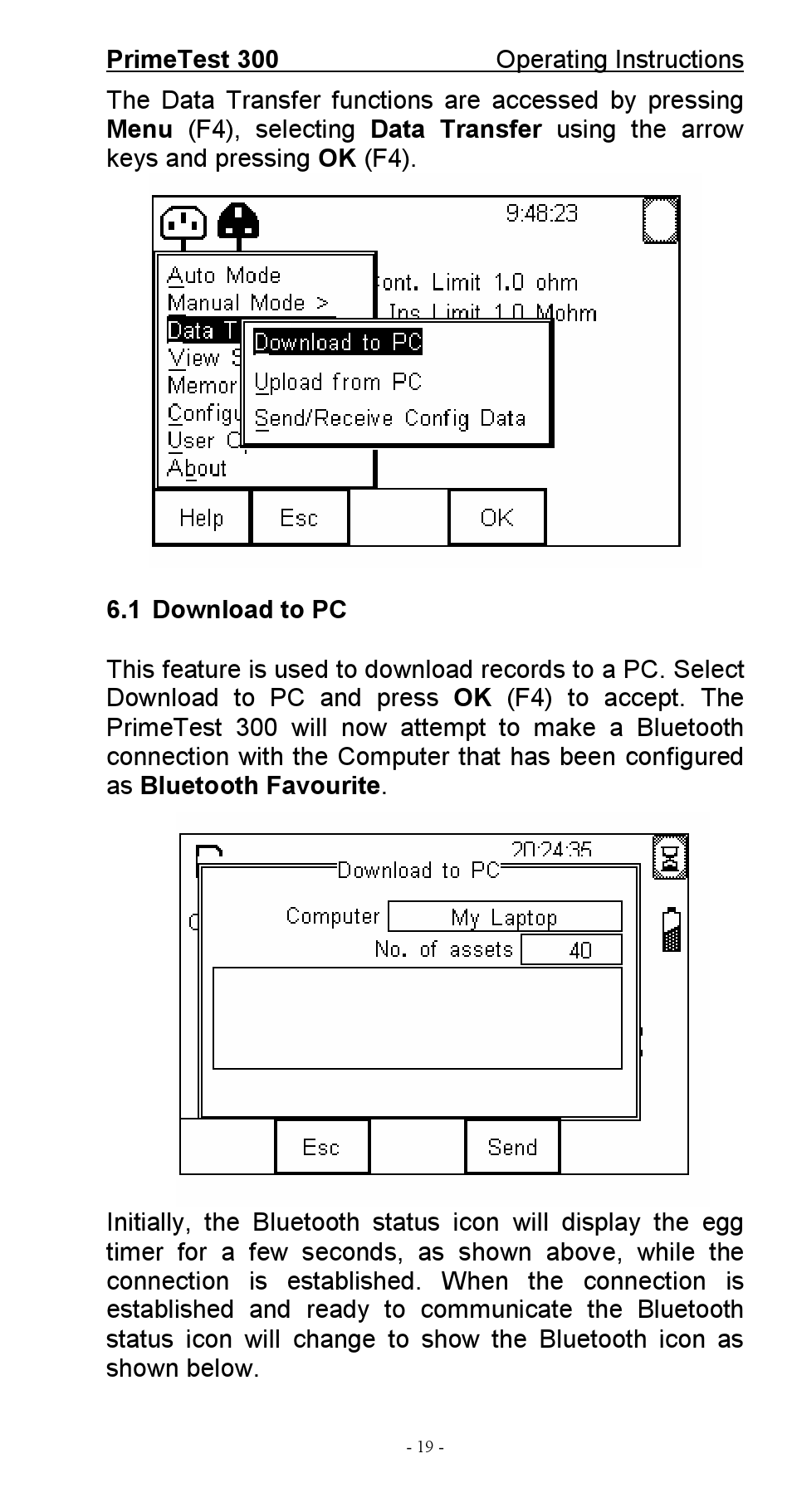 Seaward 300 PrimeTest User Manual | Page 20 / 92