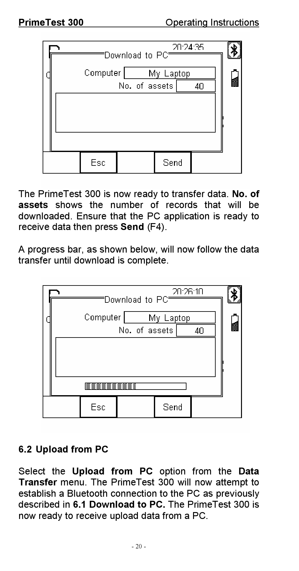 Seaward 300 PrimeTest User Manual | Page 21 / 92
