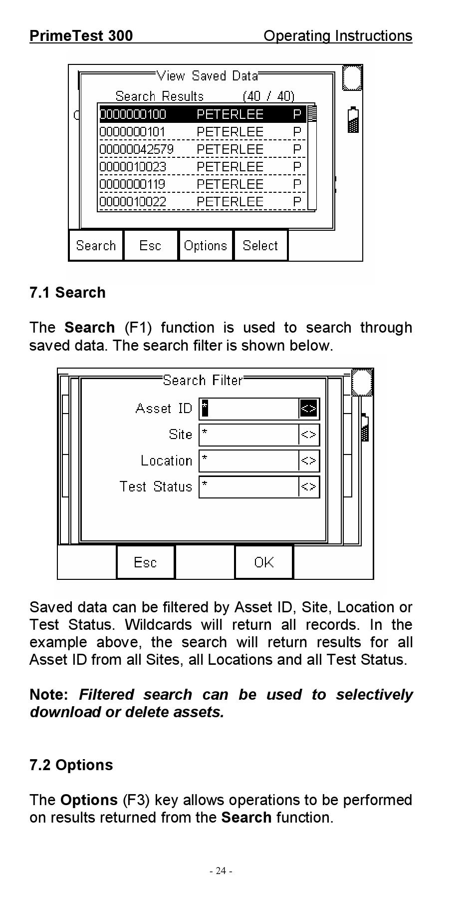 Seaward 300 PrimeTest User Manual | Page 25 / 92