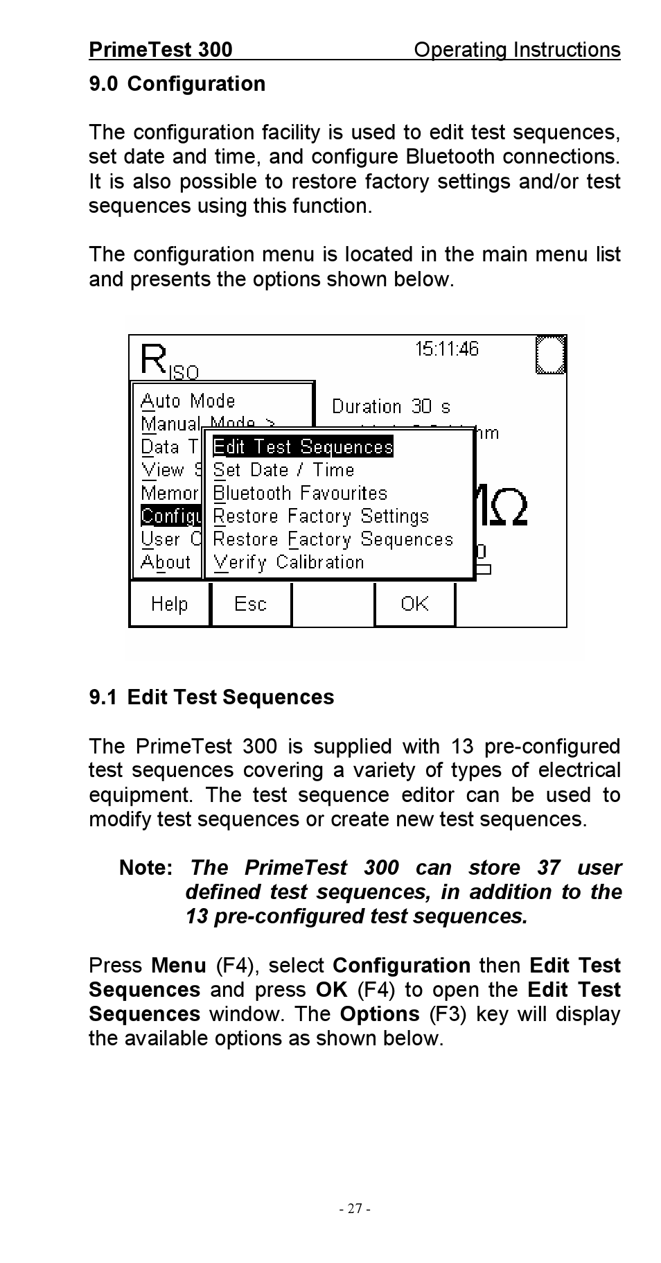 Seaward 300 PrimeTest User Manual | Page 28 / 92