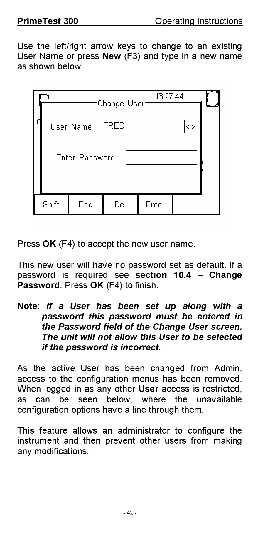 Seaward 300 PrimeTest User Manual | Page 43 / 92