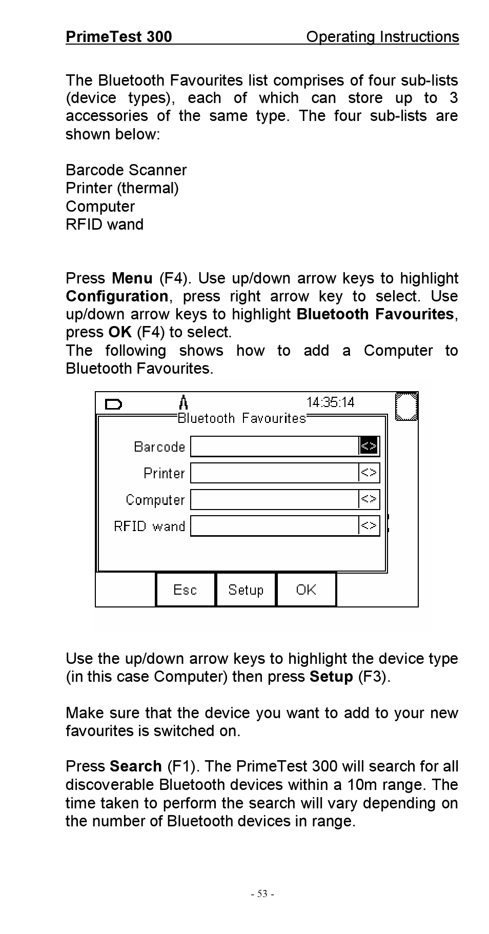 Seaward 300 PrimeTest User Manual | Page 54 / 92