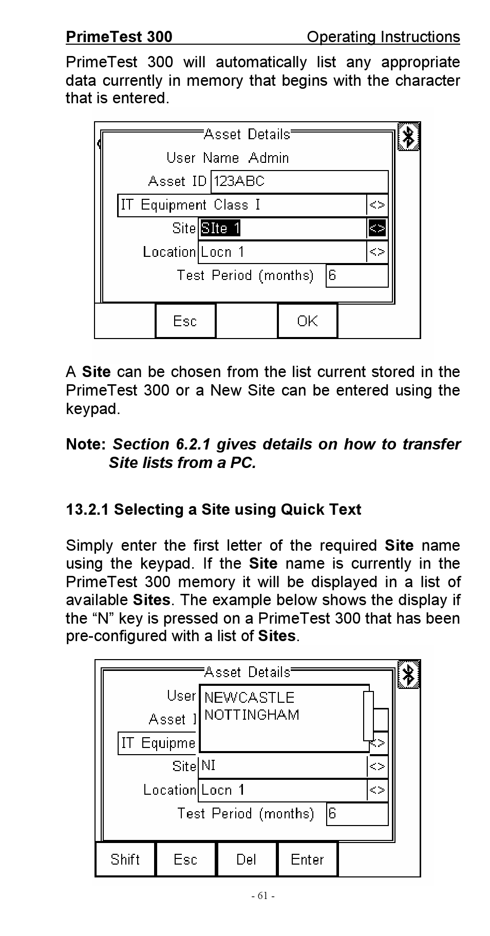 Seaward 300 PrimeTest User Manual | Page 62 / 92