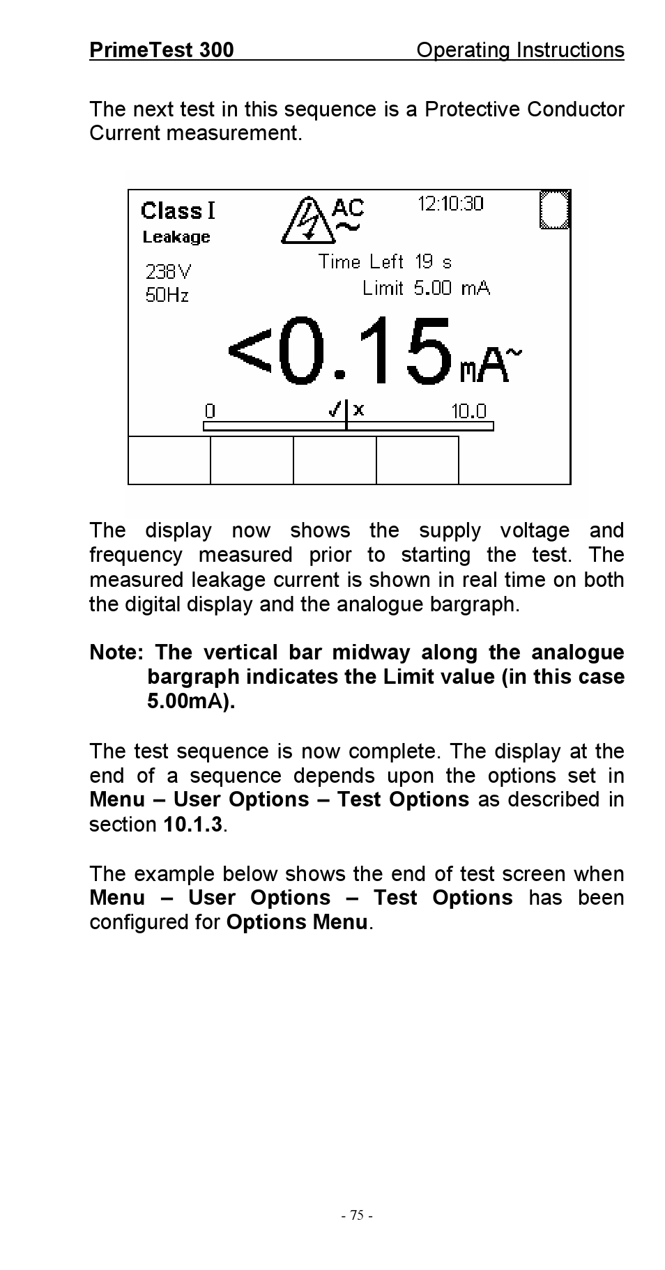 Seaward 300 PrimeTest User Manual | Page 76 / 92