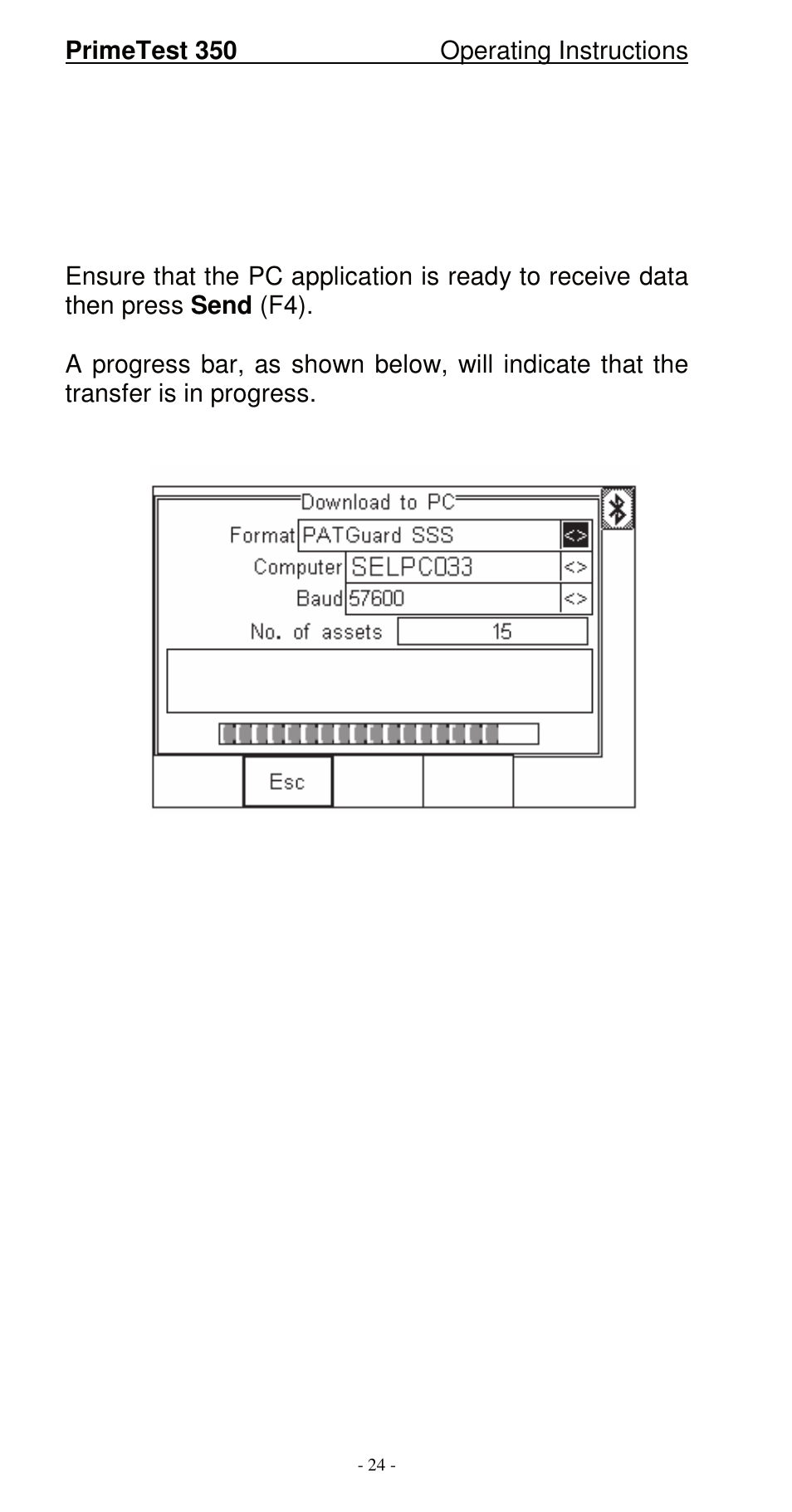 Seaward 350 PrimeTest User Manual | Page 25 / 112