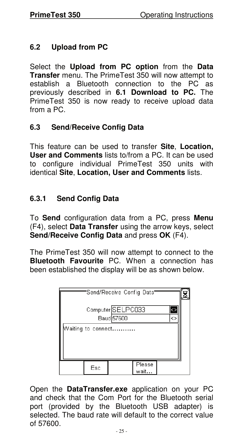 Seaward 350 PrimeTest User Manual | Page 26 / 112