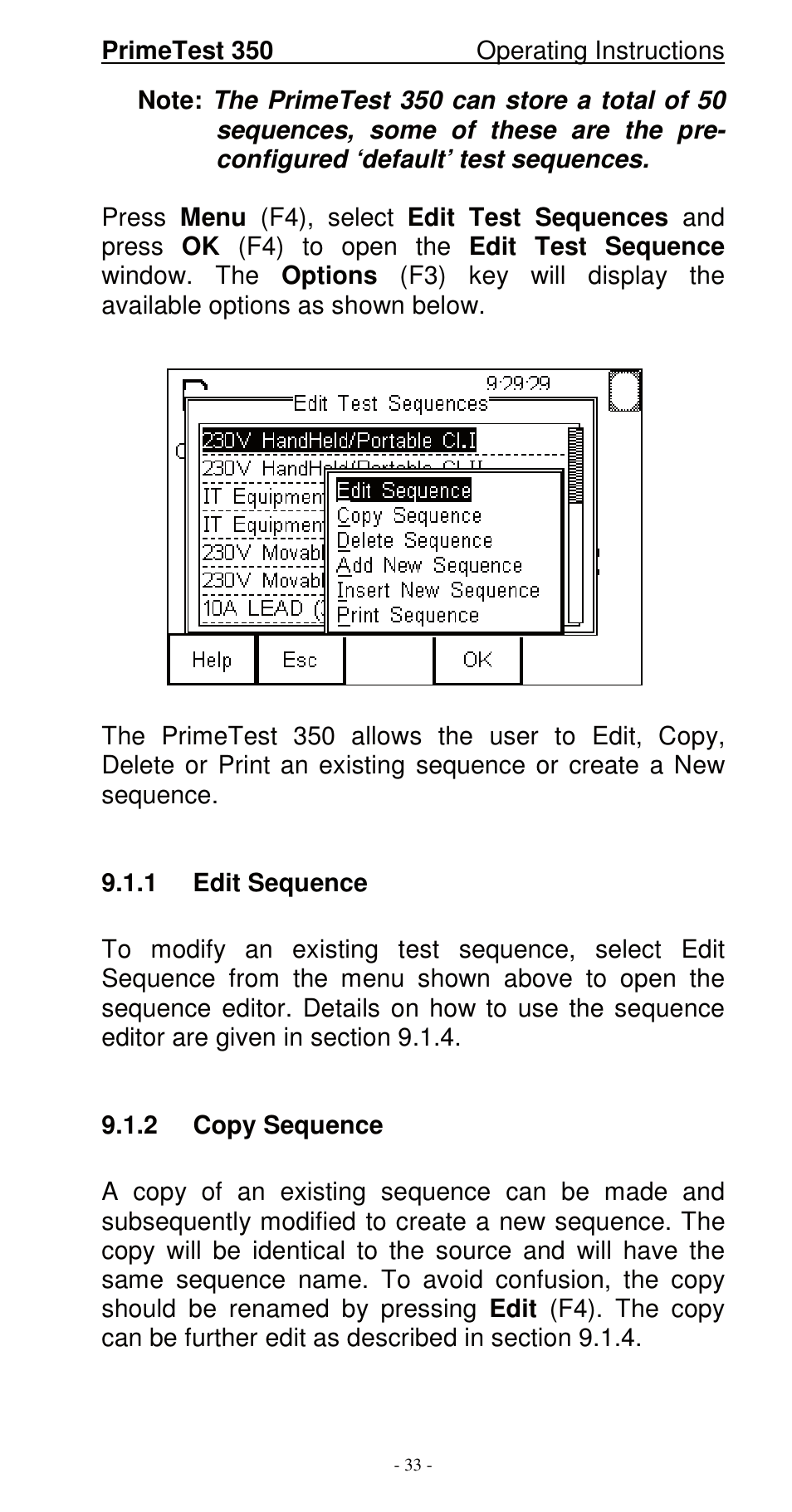 Seaward 350 PrimeTest User Manual | Page 34 / 112