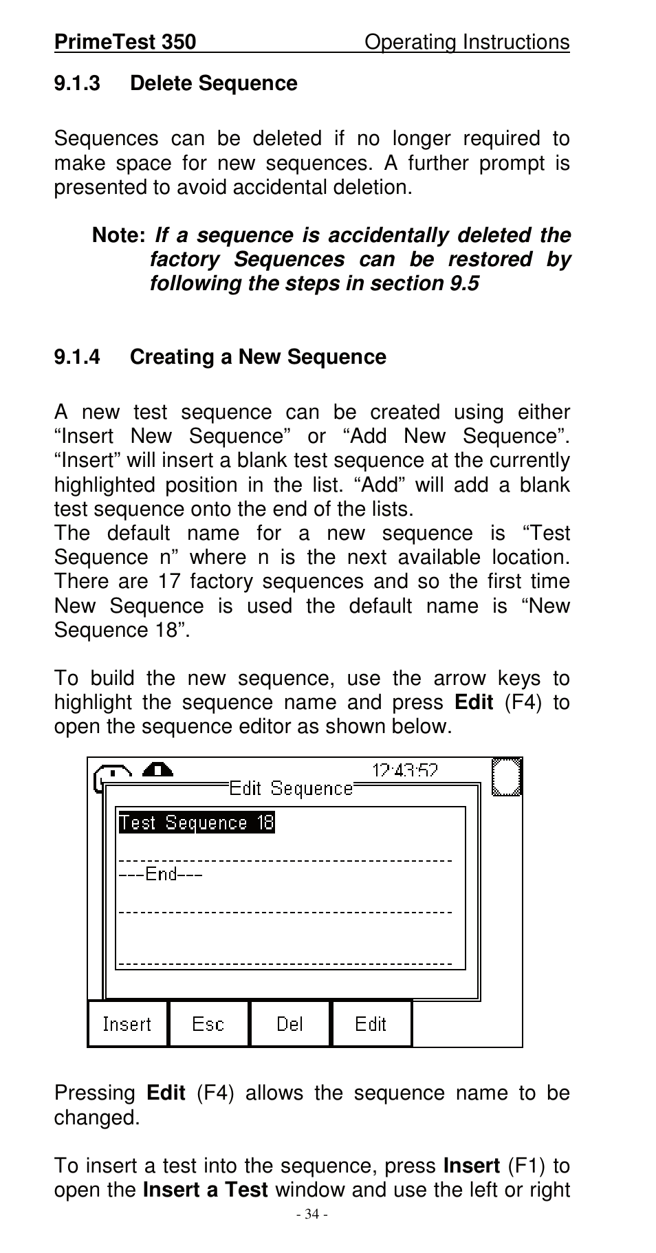 Seaward 350 PrimeTest User Manual | Page 35 / 112