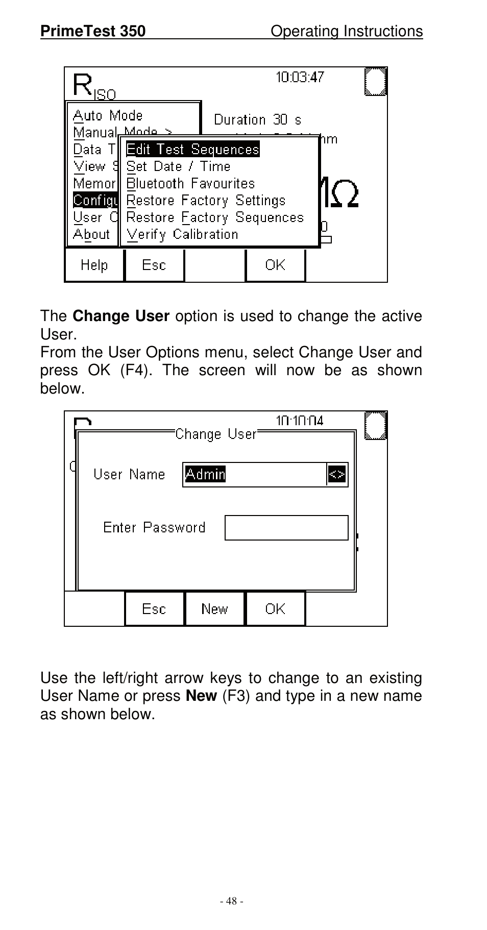 Seaward 350 PrimeTest User Manual | Page 49 / 112