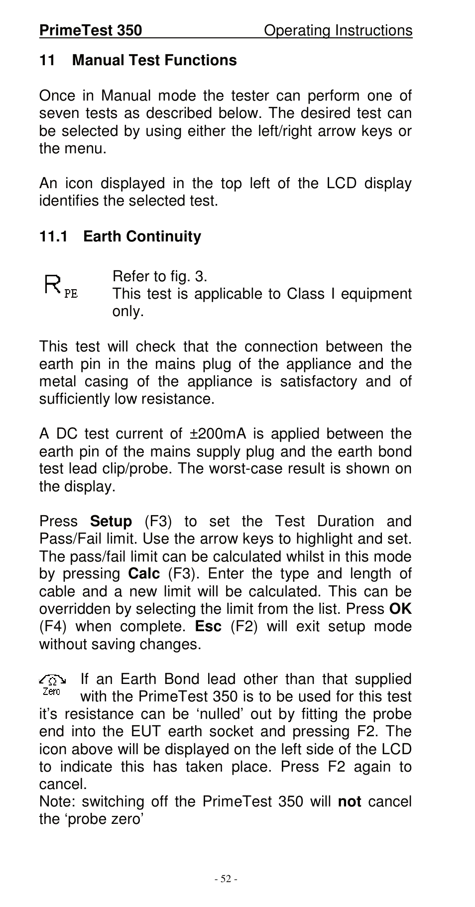 Seaward 350 PrimeTest User Manual | Page 53 / 112