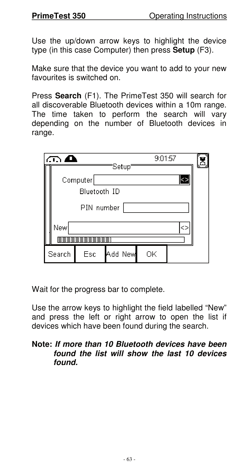 Seaward 350 PrimeTest User Manual | Page 64 / 112