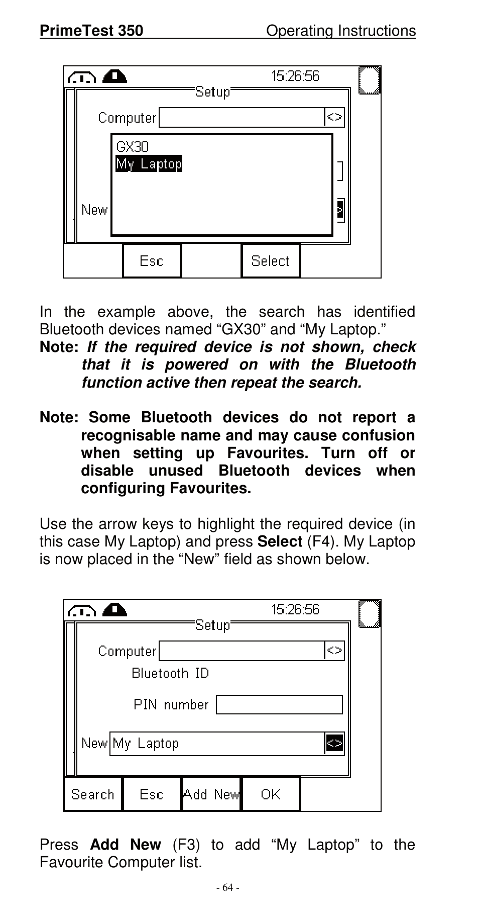 Seaward 350 PrimeTest User Manual | Page 65 / 112