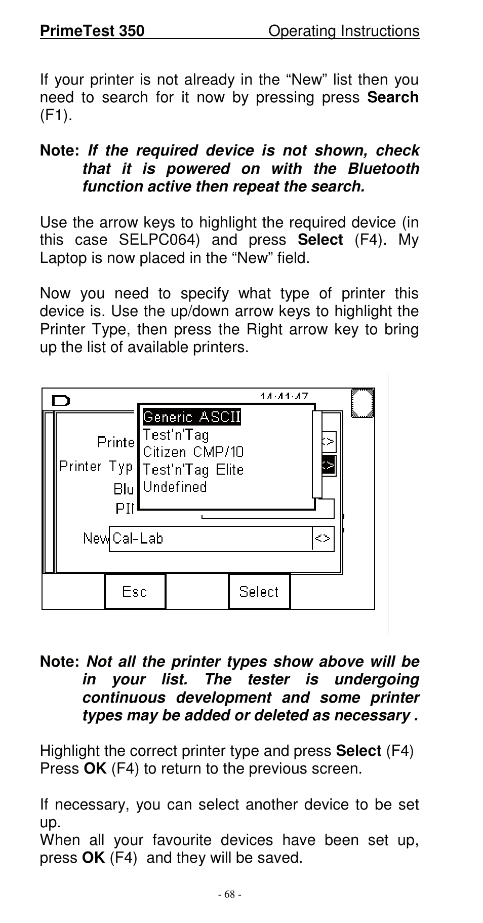 Seaward 350 PrimeTest User Manual | Page 69 / 112