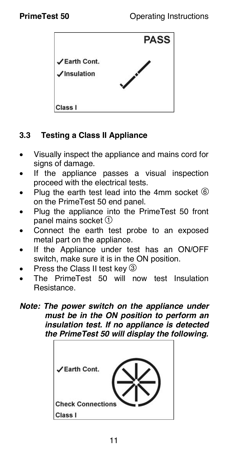 Seaward 50 PrimeTest User Manual | Page 13 / 20