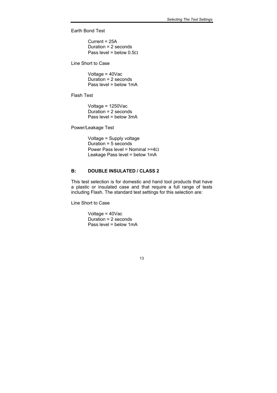 Seaward SafeCheck 8 User Manual | Page 14 / 49