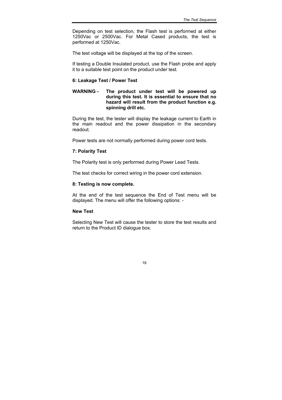 Seaward SafeCheck 8 User Manual | Page 19 / 49