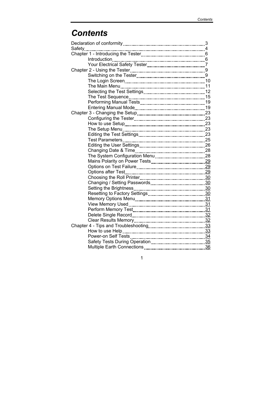 Seaward SafeCheck 8 User Manual | Page 2 / 49