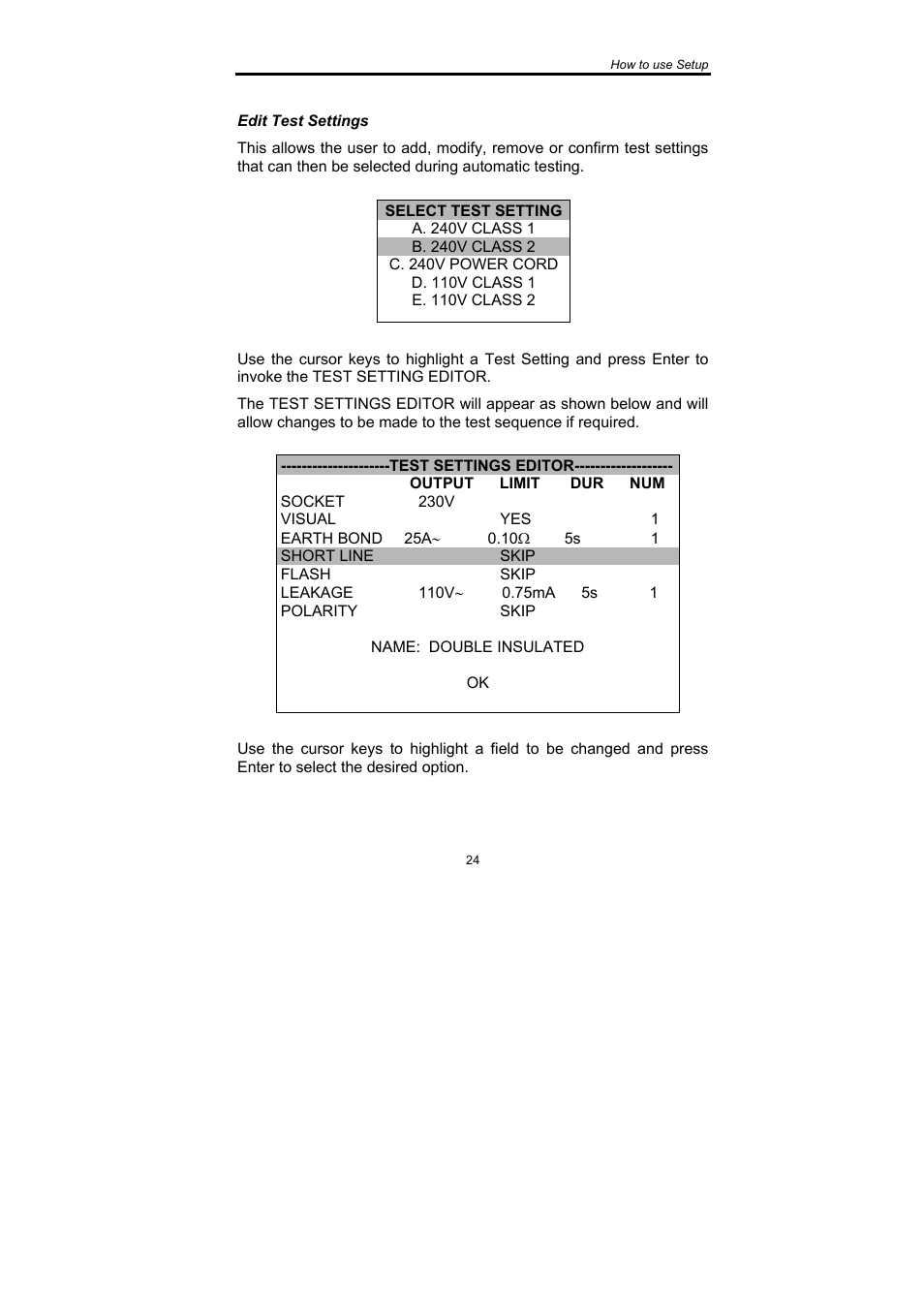 Seaward SafeCheck 8 User Manual | Page 25 / 49