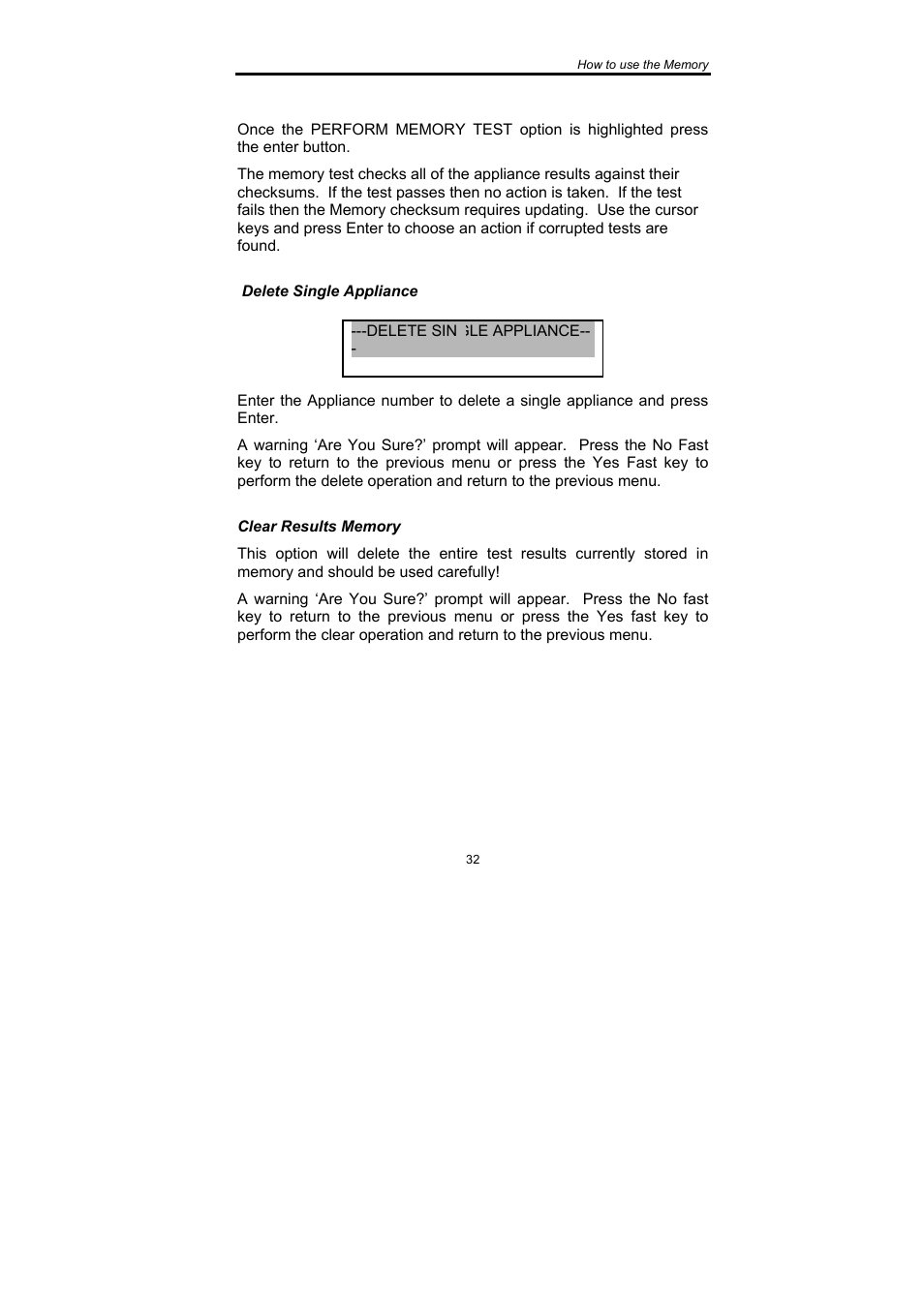 Seaward SafeCheck 8 User Manual | Page 33 / 49