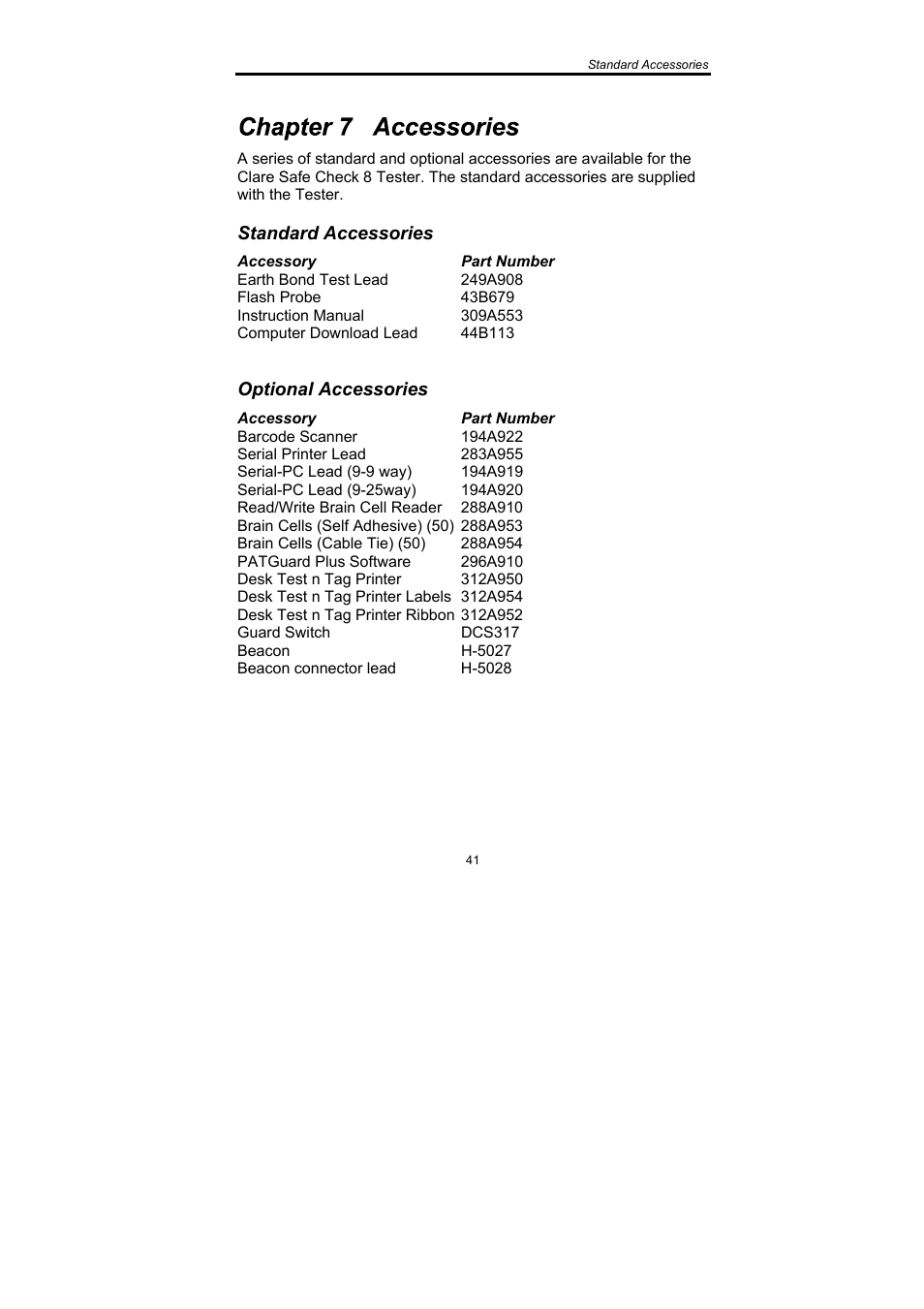 Seaward SafeCheck 8 User Manual | Page 42 / 49