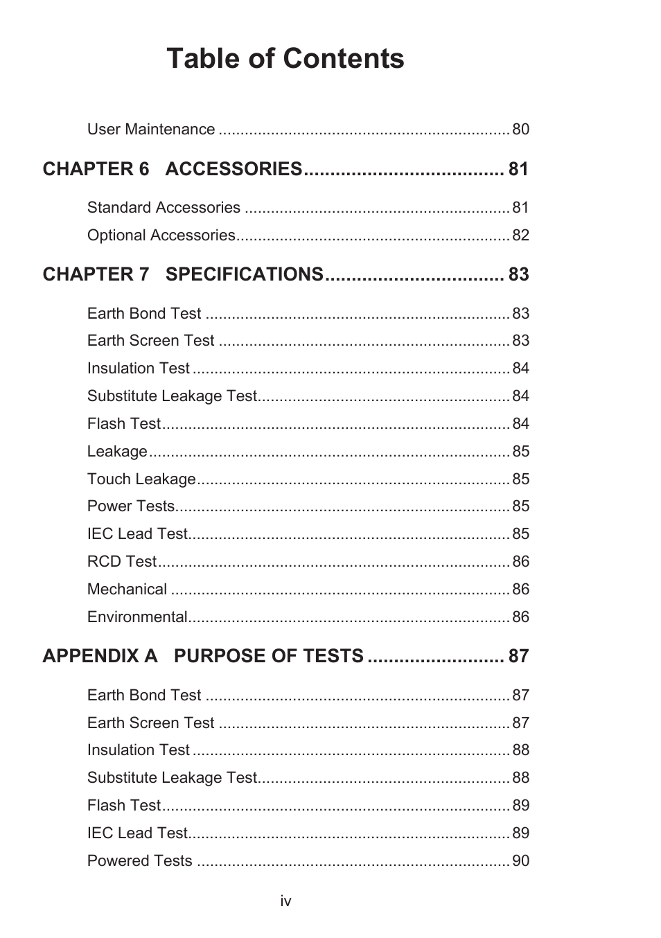 Seaward Supernova Elite User Manual | Page 8 / 118