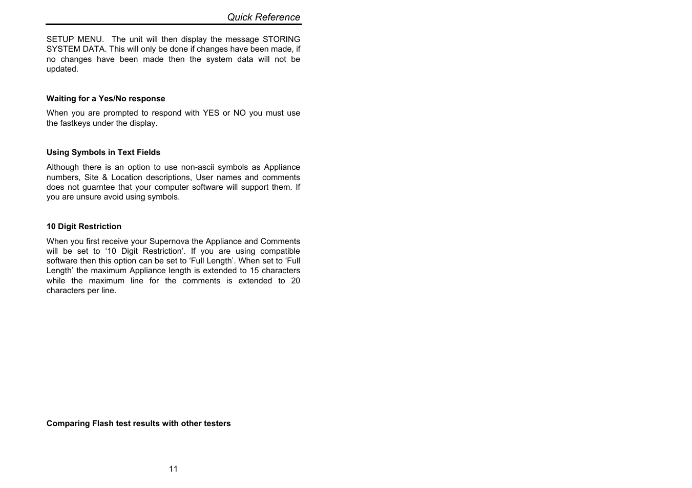 Seaward Supernova User Manual | Page 21 / 104
