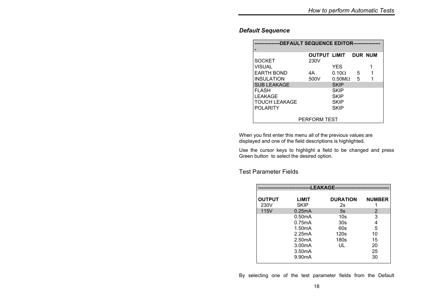 Seaward Supernova User Manual | Page 28 / 104
