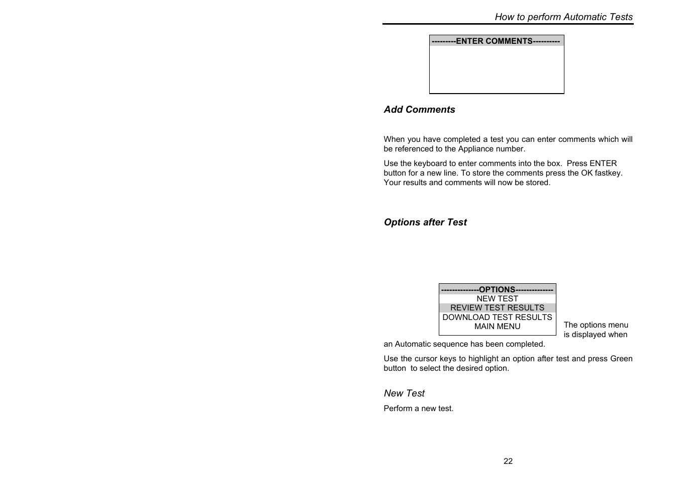 Seaward Supernova User Manual | Page 32 / 104