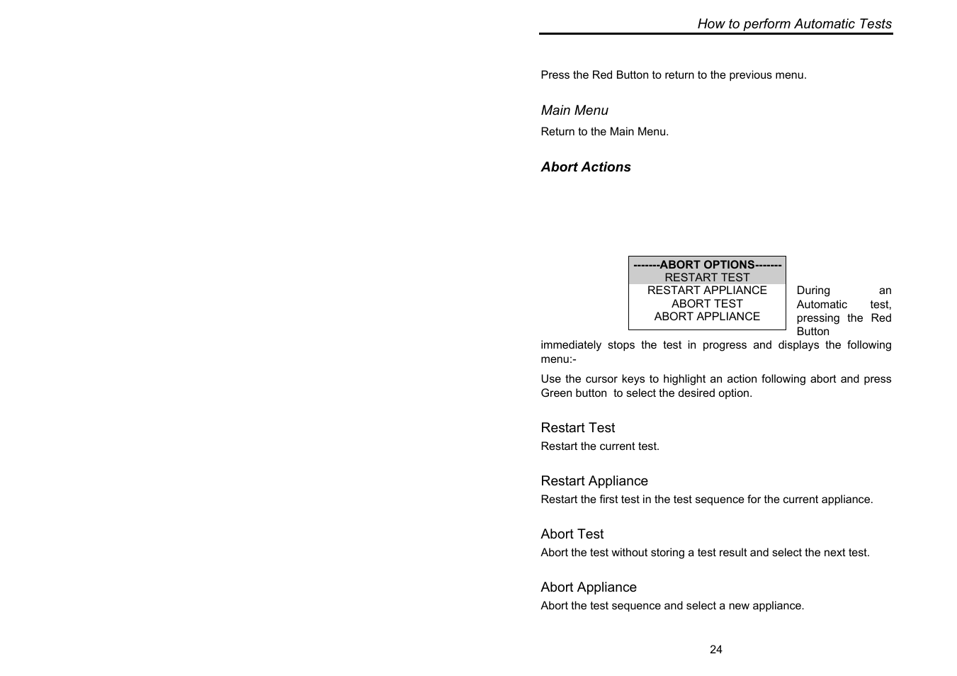 Seaward Supernova User Manual | Page 34 / 104