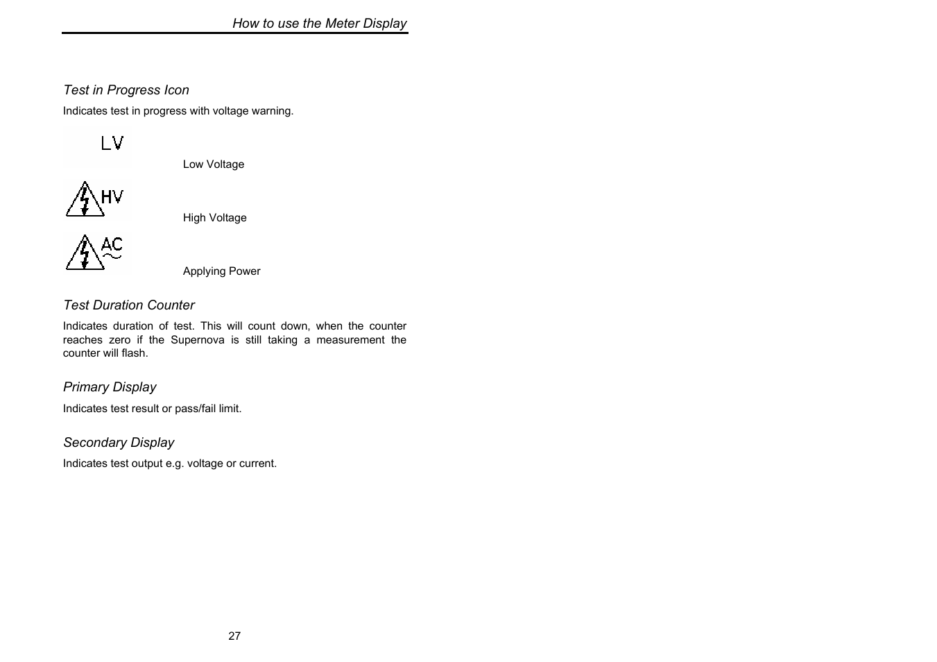 Seaward Supernova User Manual | Page 37 / 104