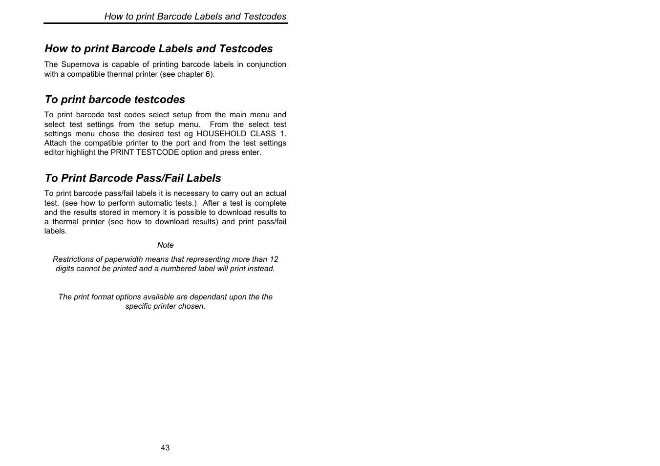 Seaward Supernova User Manual | Page 53 / 104