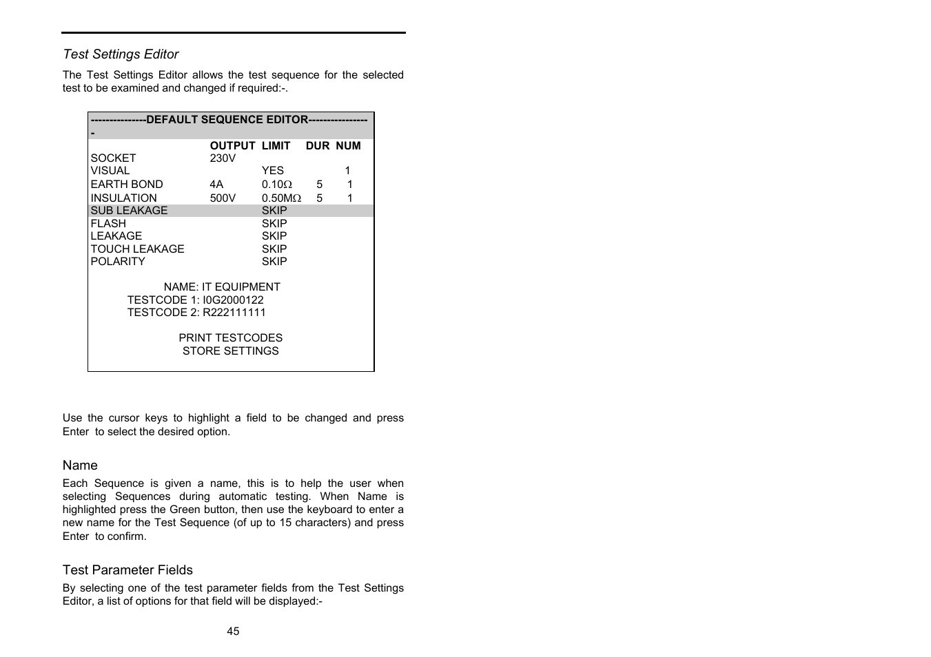 Seaward Supernova User Manual | Page 55 / 104