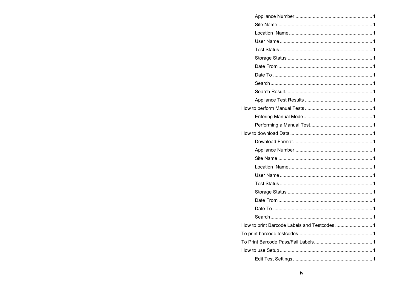 Seaward Supernova User Manual | Page 6 / 104