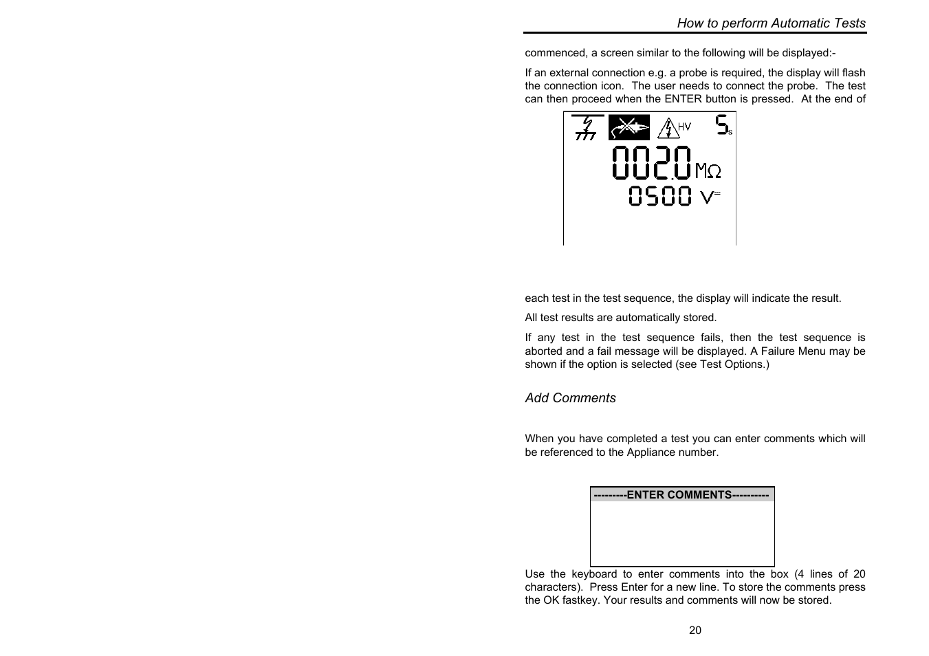 Seaward Supernova XE User Manual | Page 30 / 104