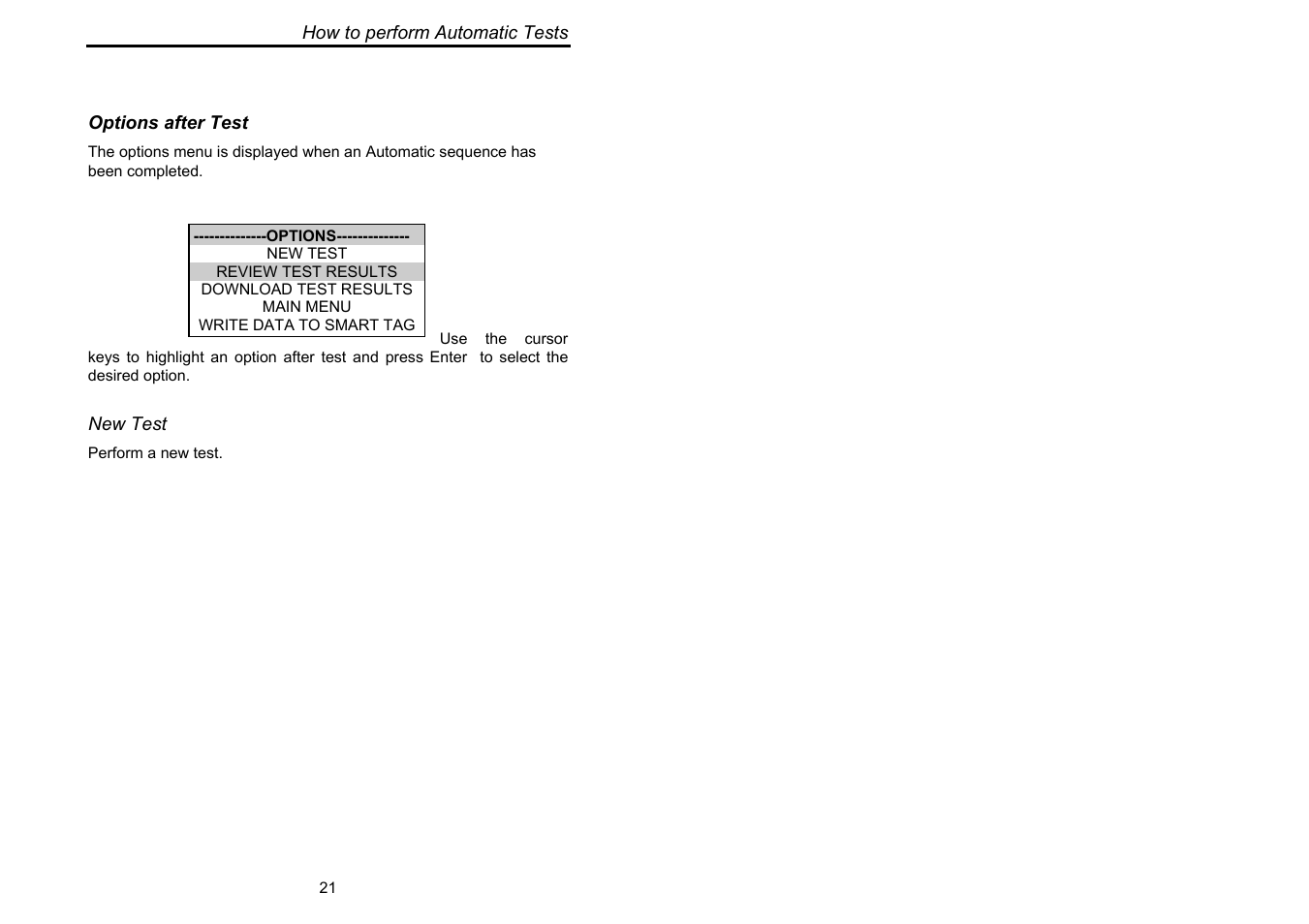 Seaward Supernova XE User Manual | Page 31 / 104