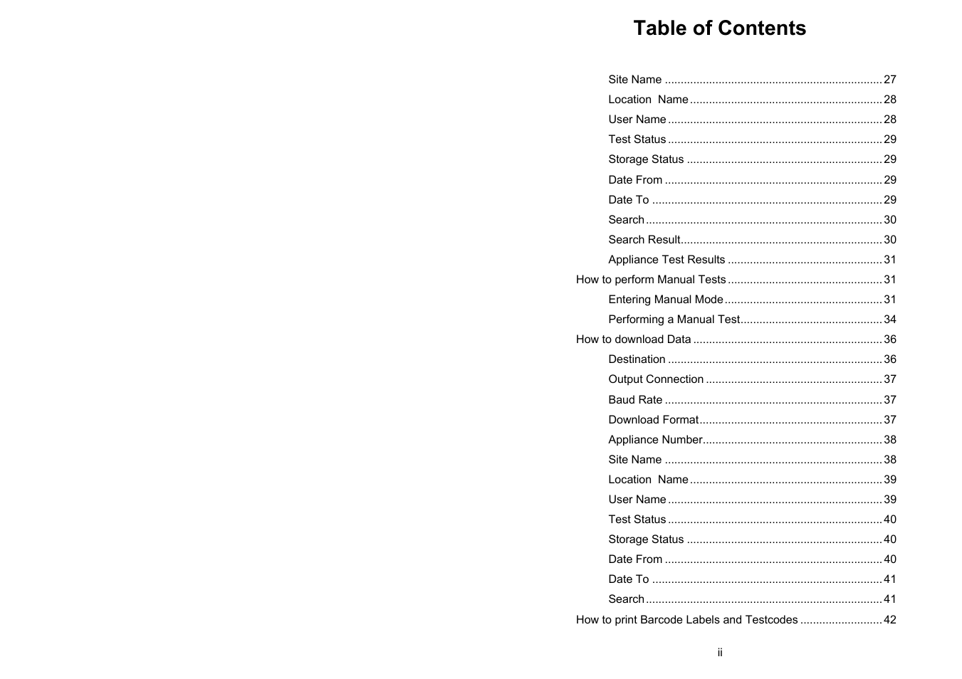 Seaward Supernova XE User Manual | Page 6 / 104