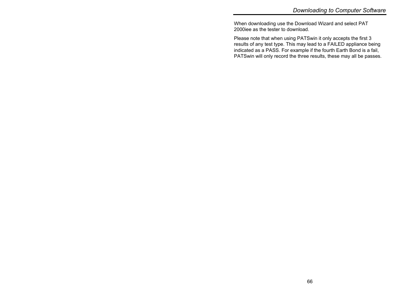Seaward Supernova XE User Manual | Page 76 / 104
