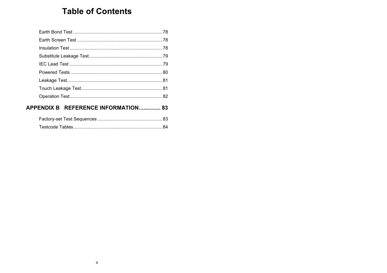 Seaward Supernova XE User Manual | Page 9 / 104