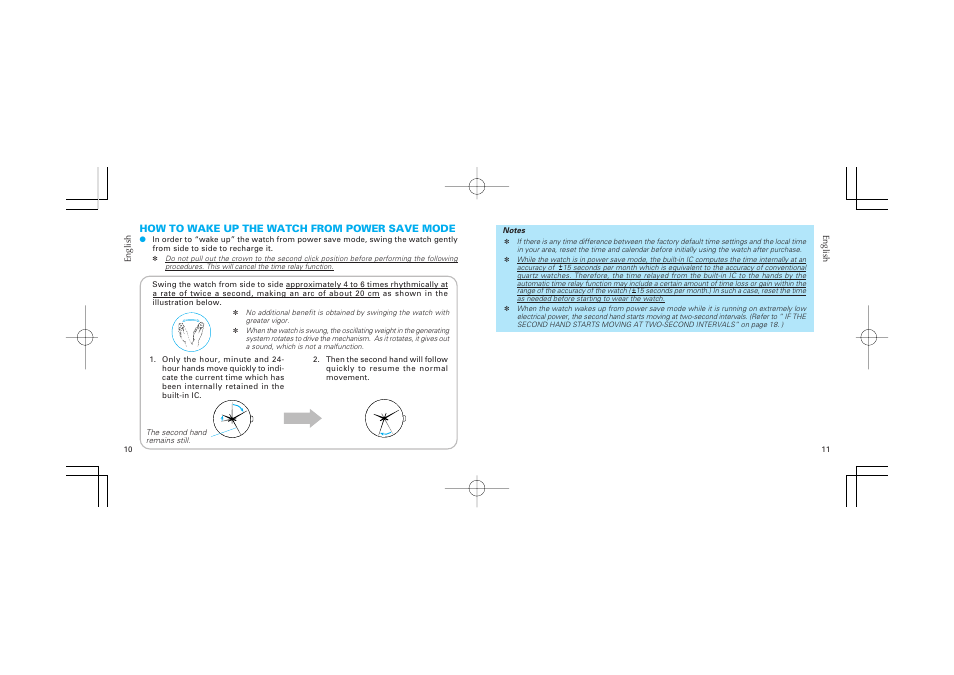 Seiko 7D46 User Manual | Page 10 / 21