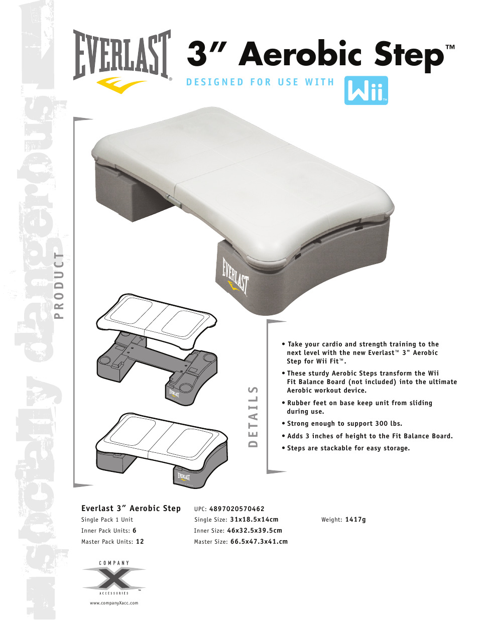 Company X Accessories Everlast 4897020570462 User Manual | 1 page