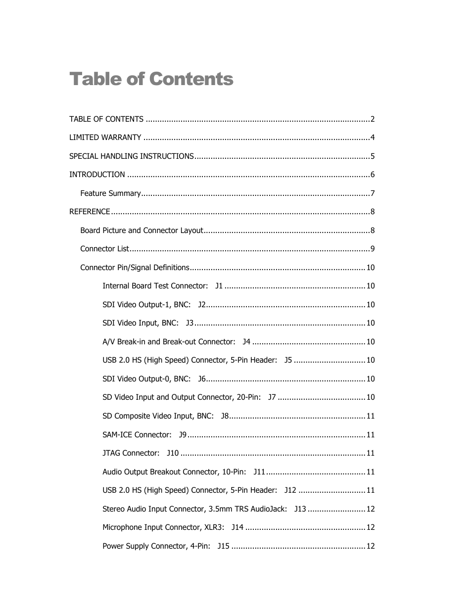 Sensoray 2226 User Manual | Page 2 / 15