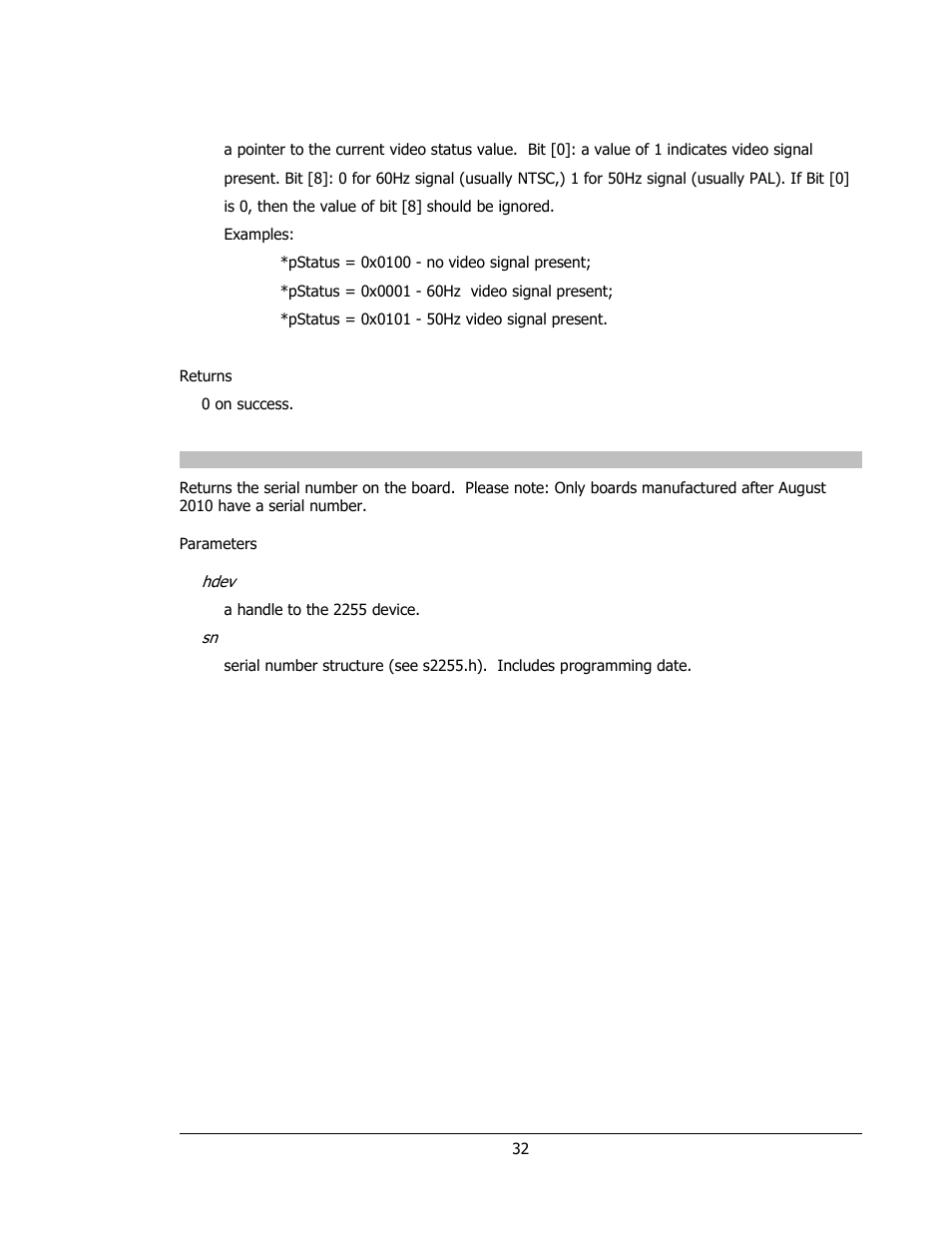 Sensoray 2255 User Manual | Page 32 / 33