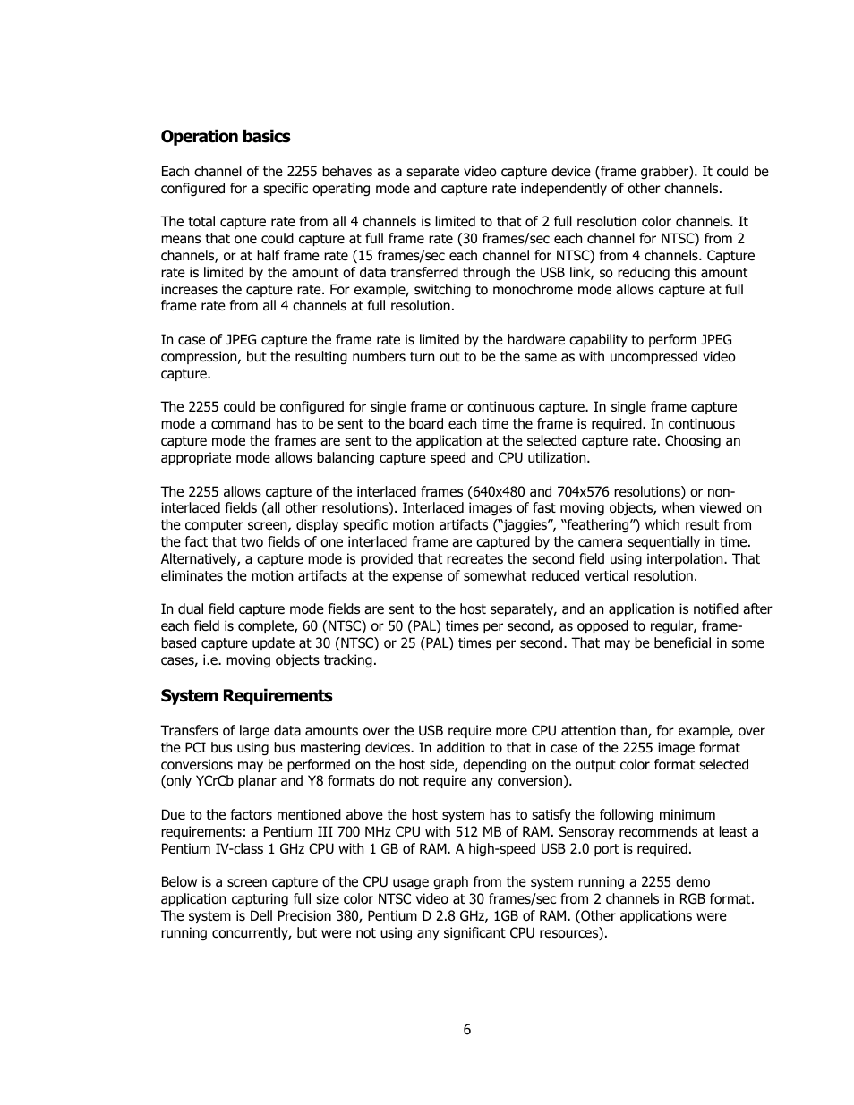 Sensoray 2255 User Manual | Page 6 / 33