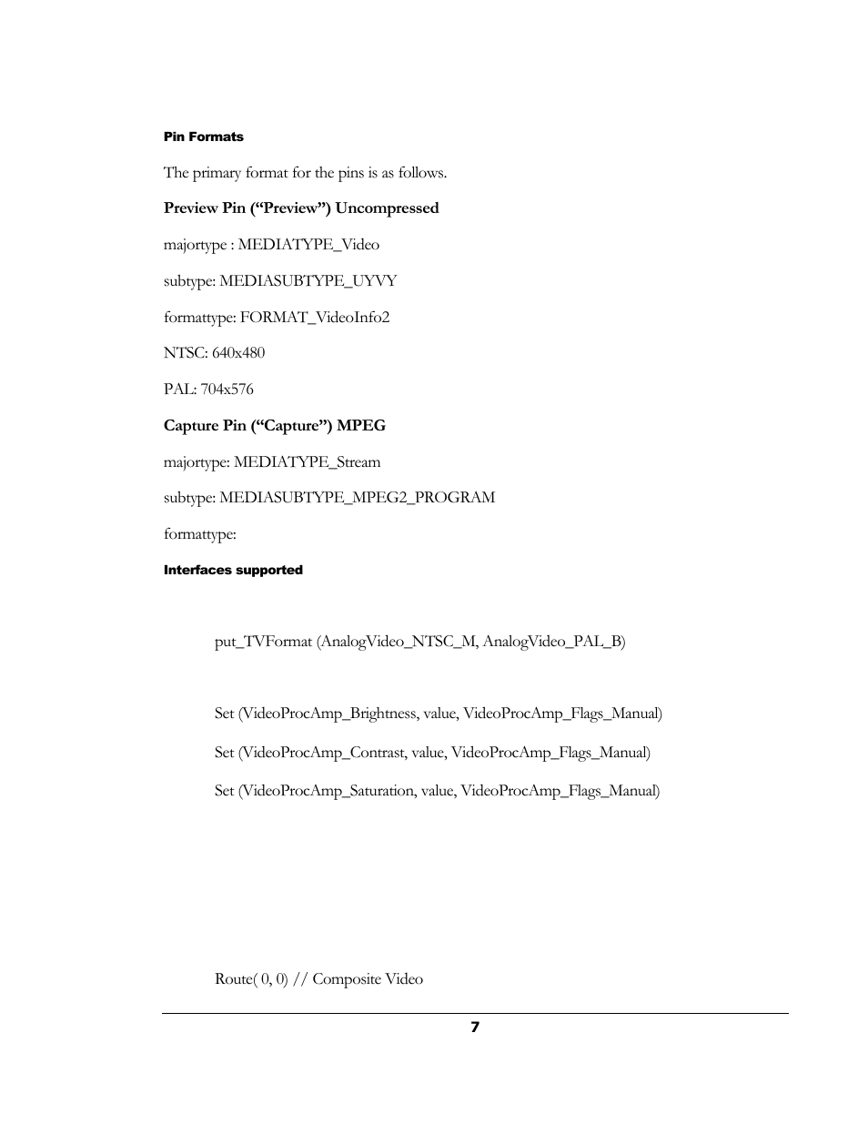 Sensoray 616 AVStream DirectShow User Manual | Page 7 / 10