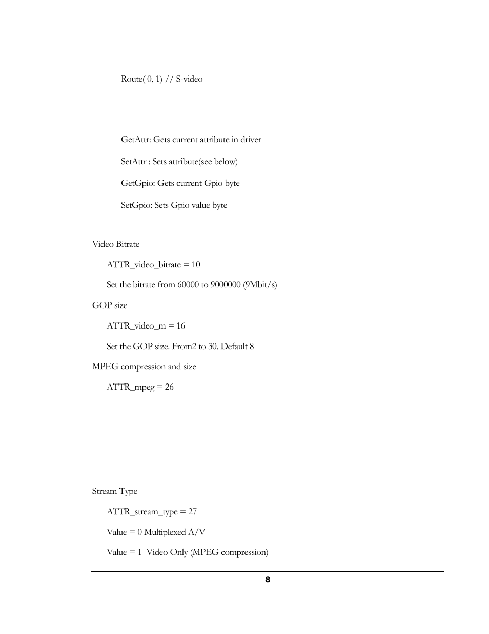 Sensoray 616 AVStream DirectShow User Manual | Page 8 / 10