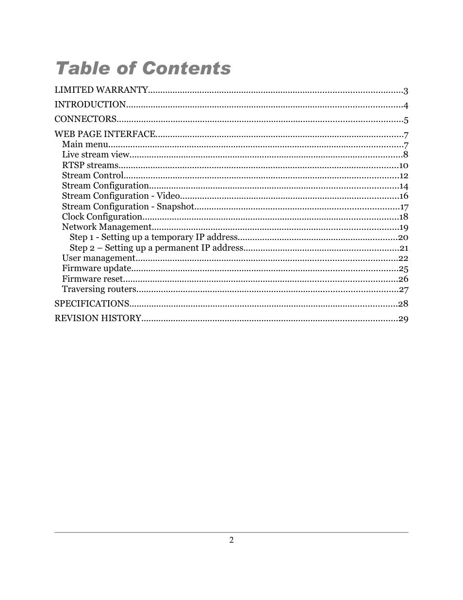 Sensoray 3011S User Manual | Page 2 / 29