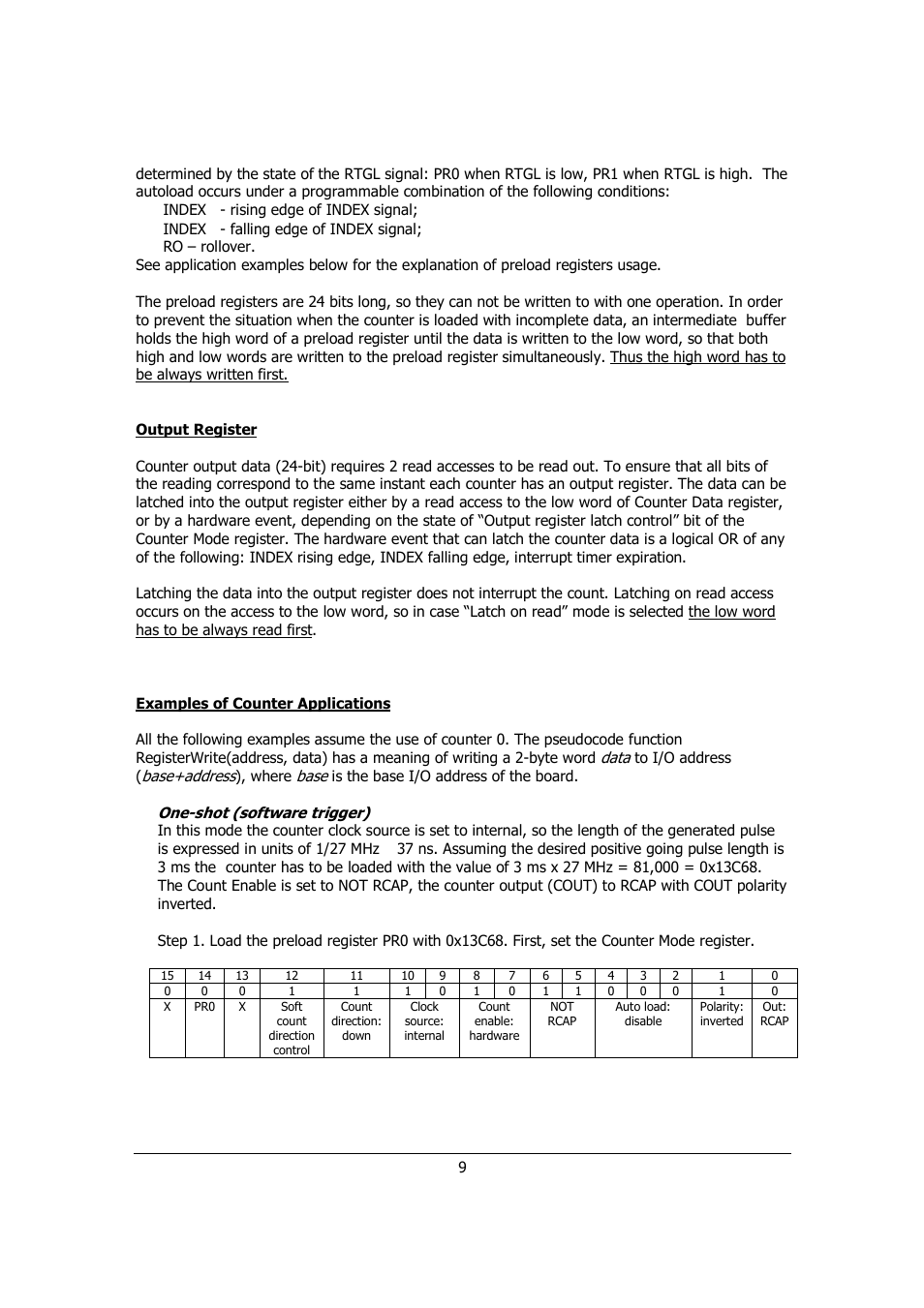 Sensoray 526 User Manual | Page 9 / 29